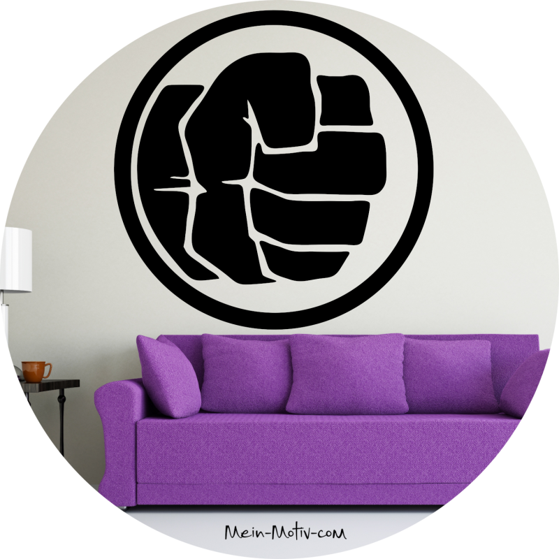 Preview: Wandtattoo Hulk Faust Preview: Wandtattoo 46236 Hulk Faust